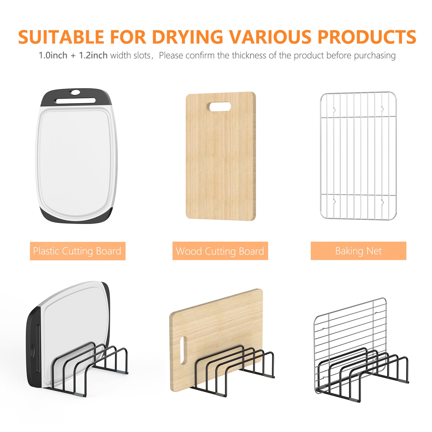 Cutting Board Storage Rack