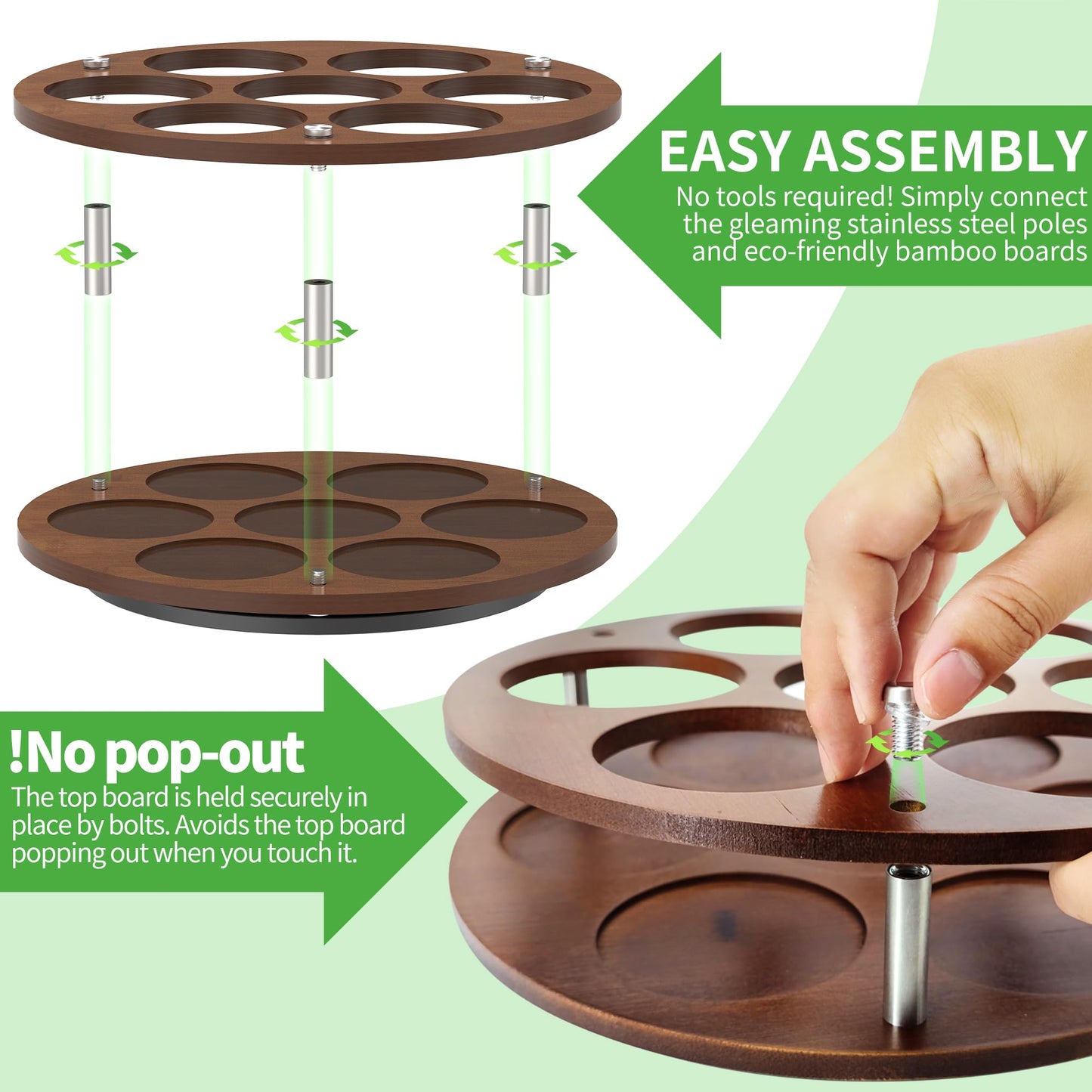 Rotating Coffee Syrup Organizer