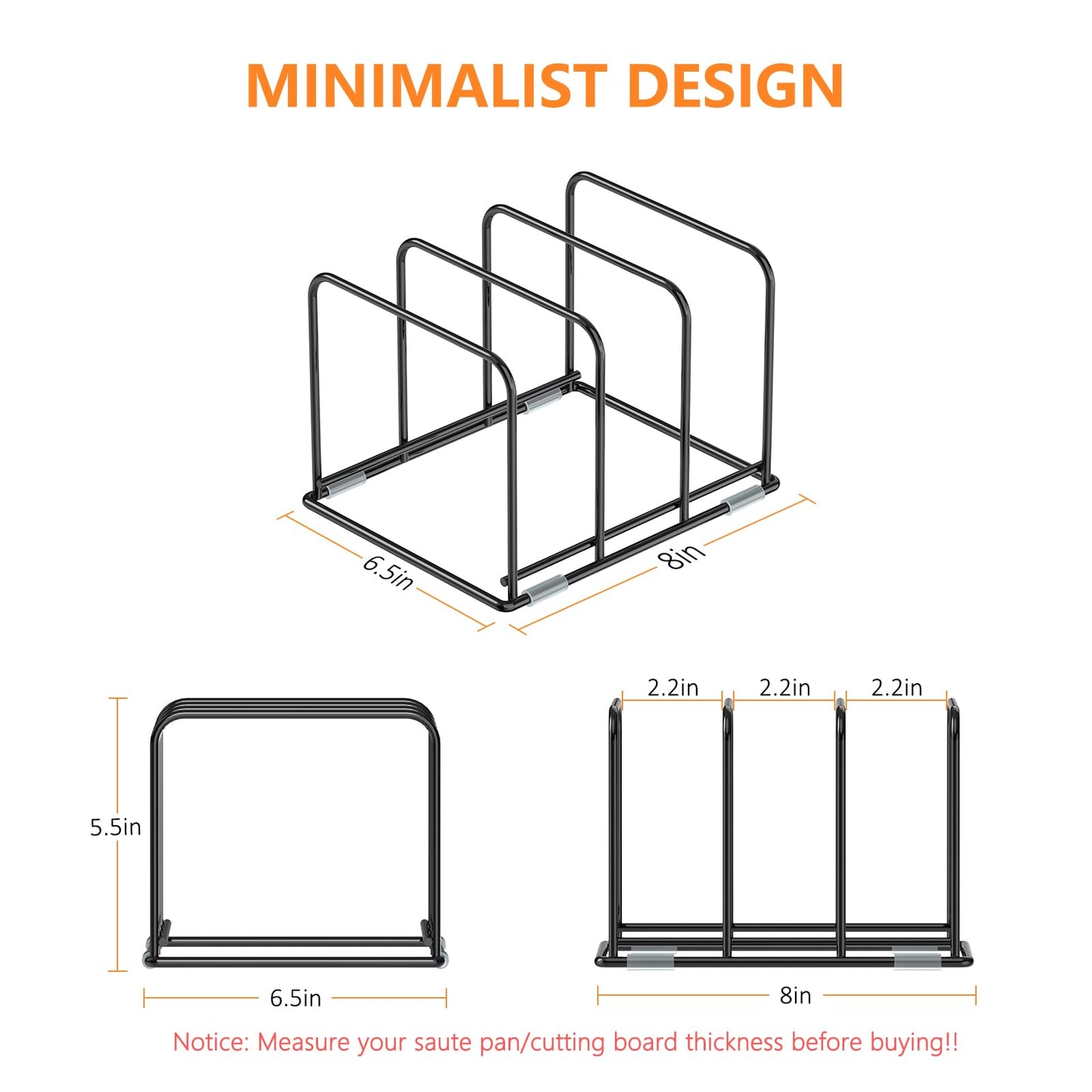 Pan Organizer Rack