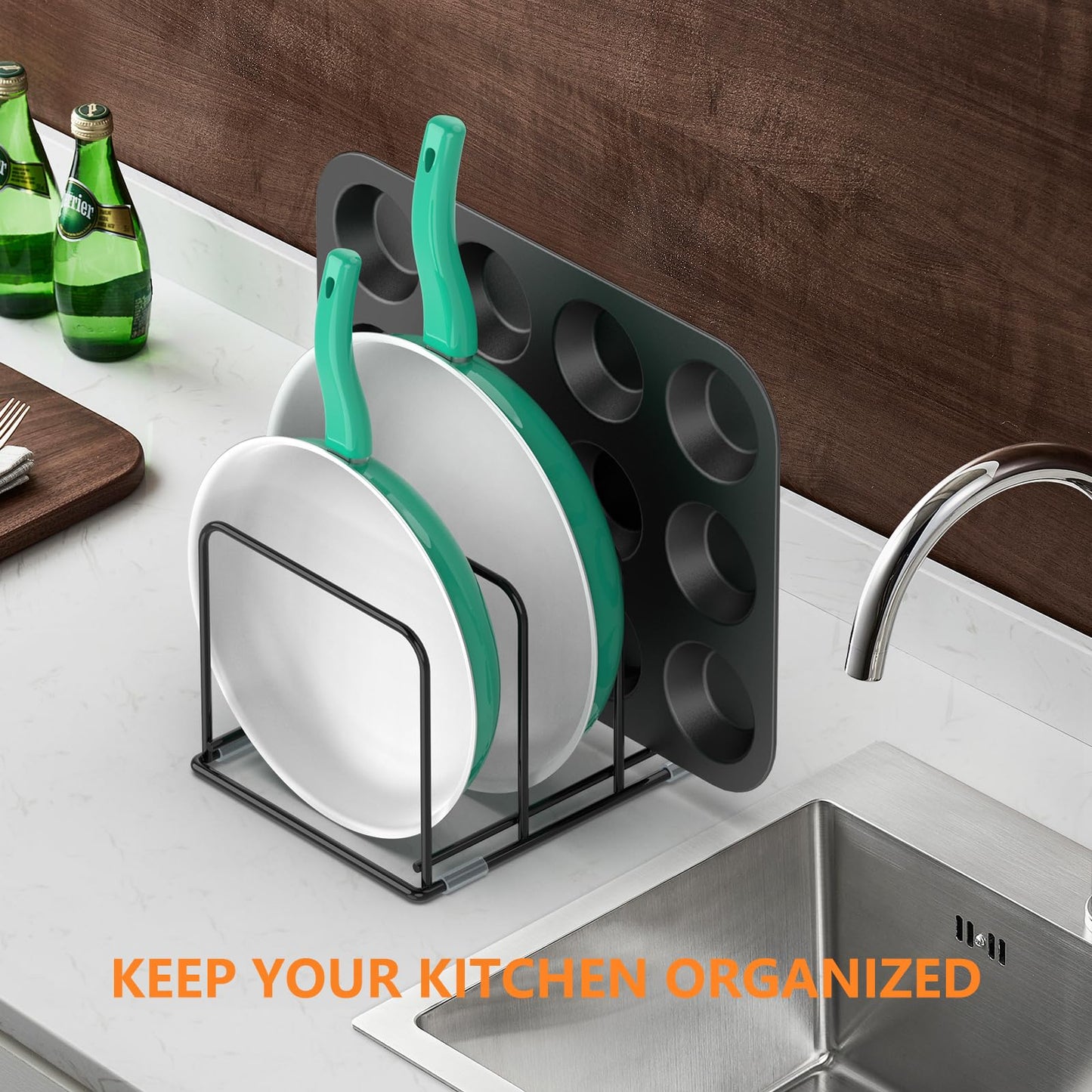 Pan Organizer Rack