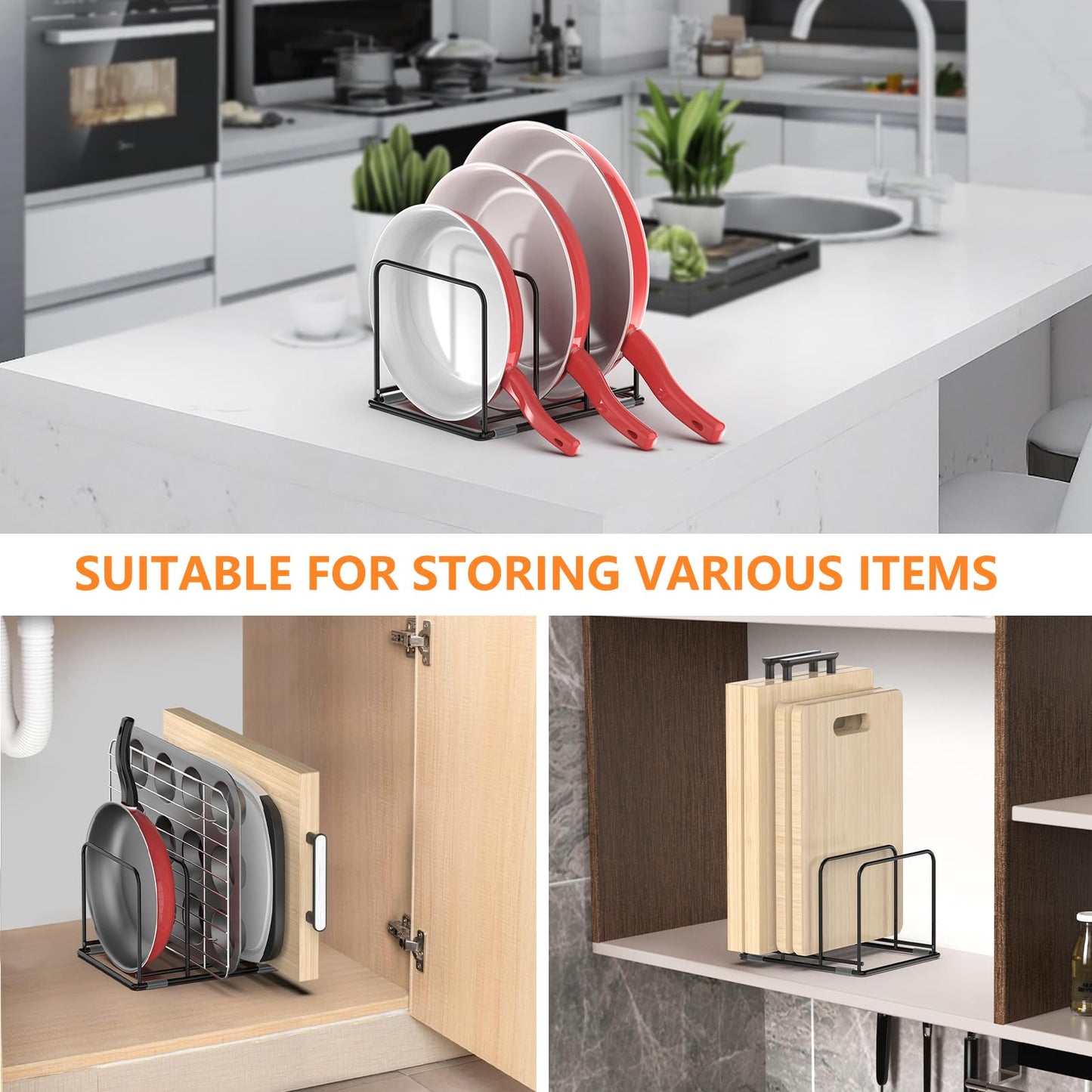 Pan Organizer Rack