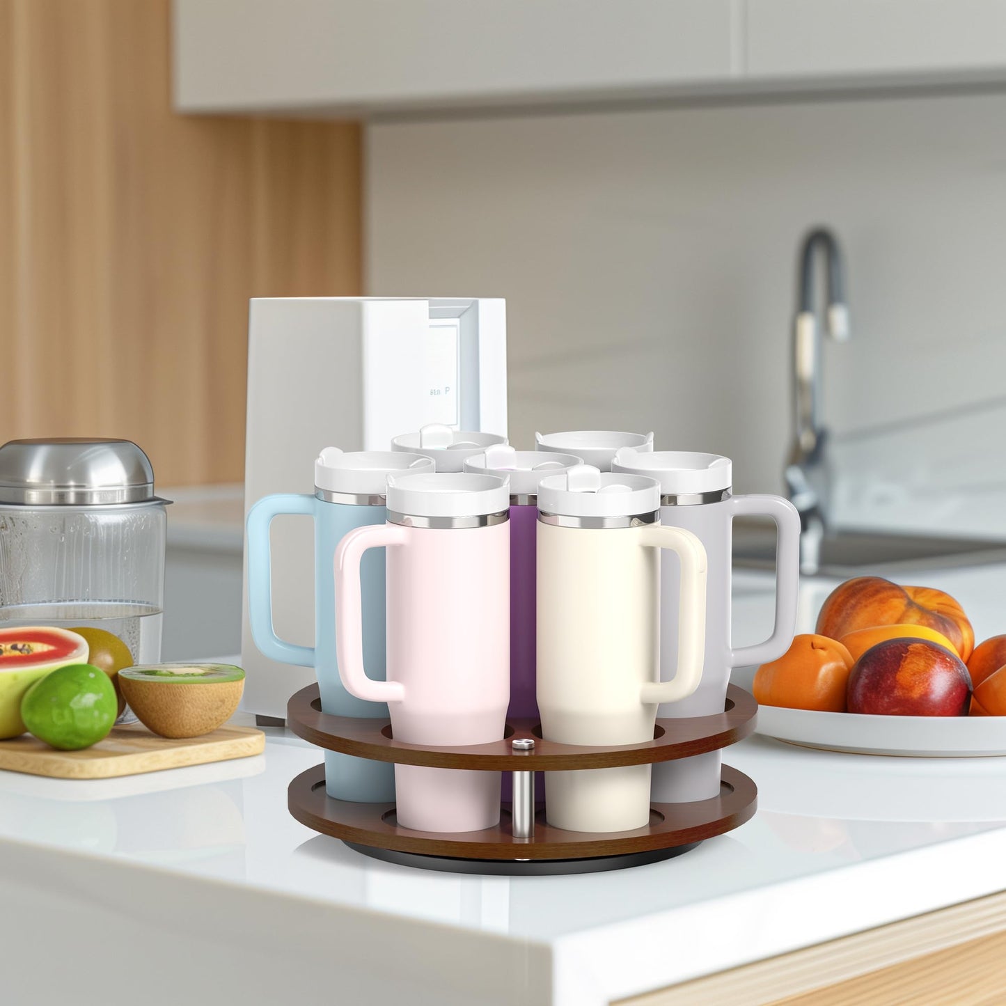 Rotating Coffee Syrup Organizer